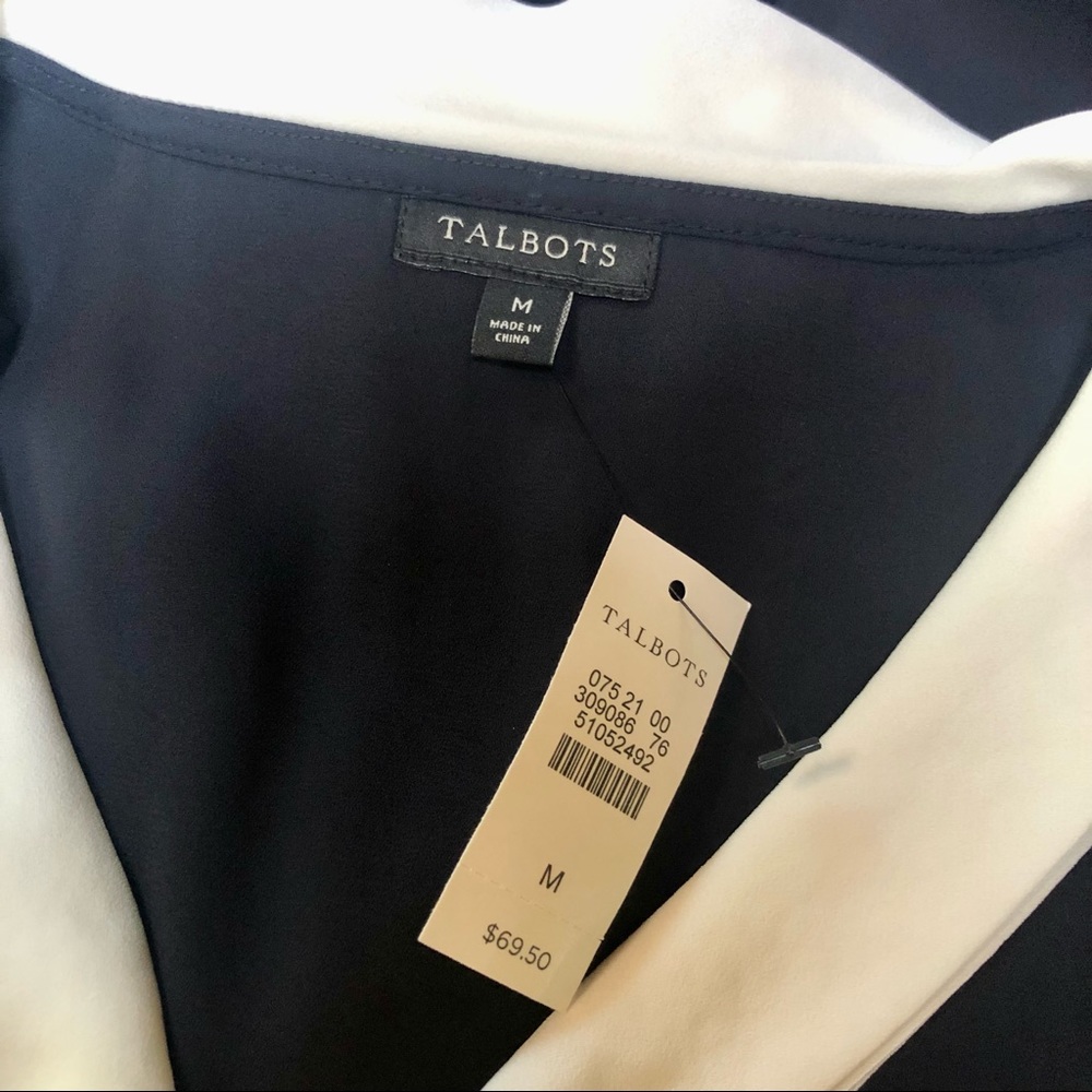 Talbots blouse NWOT - Picture 3 of 5